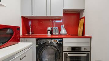Microwave, oven, stovetop