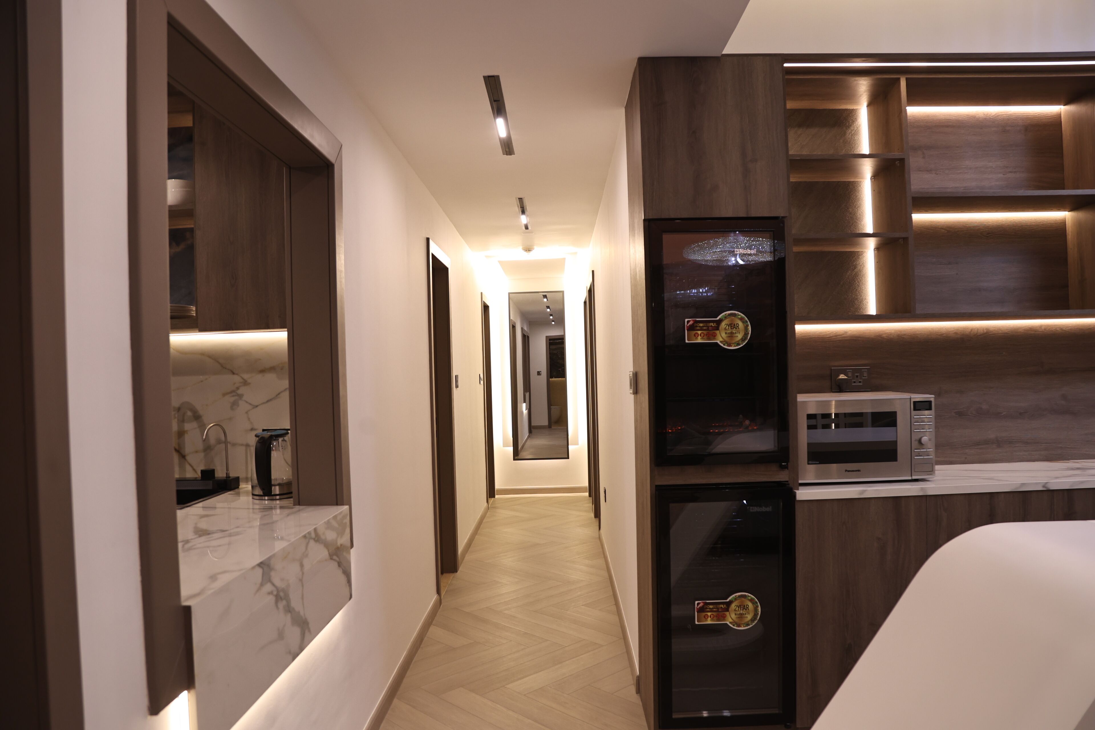 奢華公寓, 海灘景 | 私人廚房