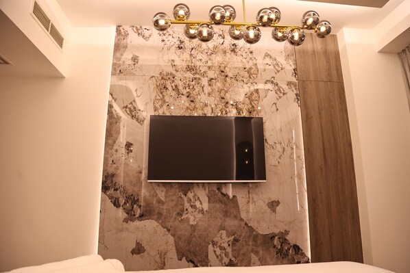 Luksusleilighet, strandutsikt | Wi-fi (inkludert)