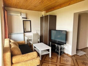 TV connectée, cheminée