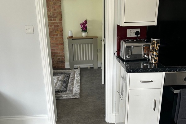 View from Kitchen to bedroom