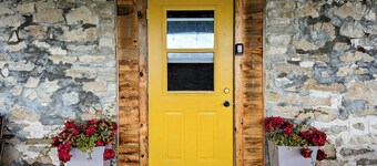 School House Suite steps from Bridal Veil Falls in beautiful Kagawong