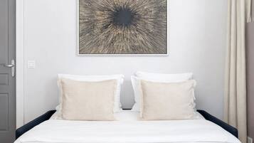 Standard Apartment, Courtyard View | Living area | 80-cm Smart TV with digital channels