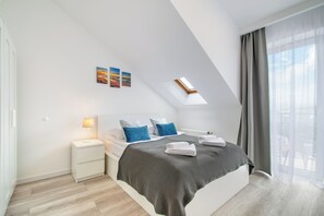 Apartamento, sacada, vista para a cidade | Ferros/tábuas de passar roupa