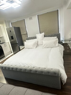 1 غرفة نوم وواي فاي مجانًا وملاءات أسرّة وتسهيلات لدخول الكراسي المتحركة