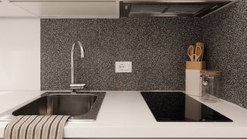 Kühlschrank, Herdplatte