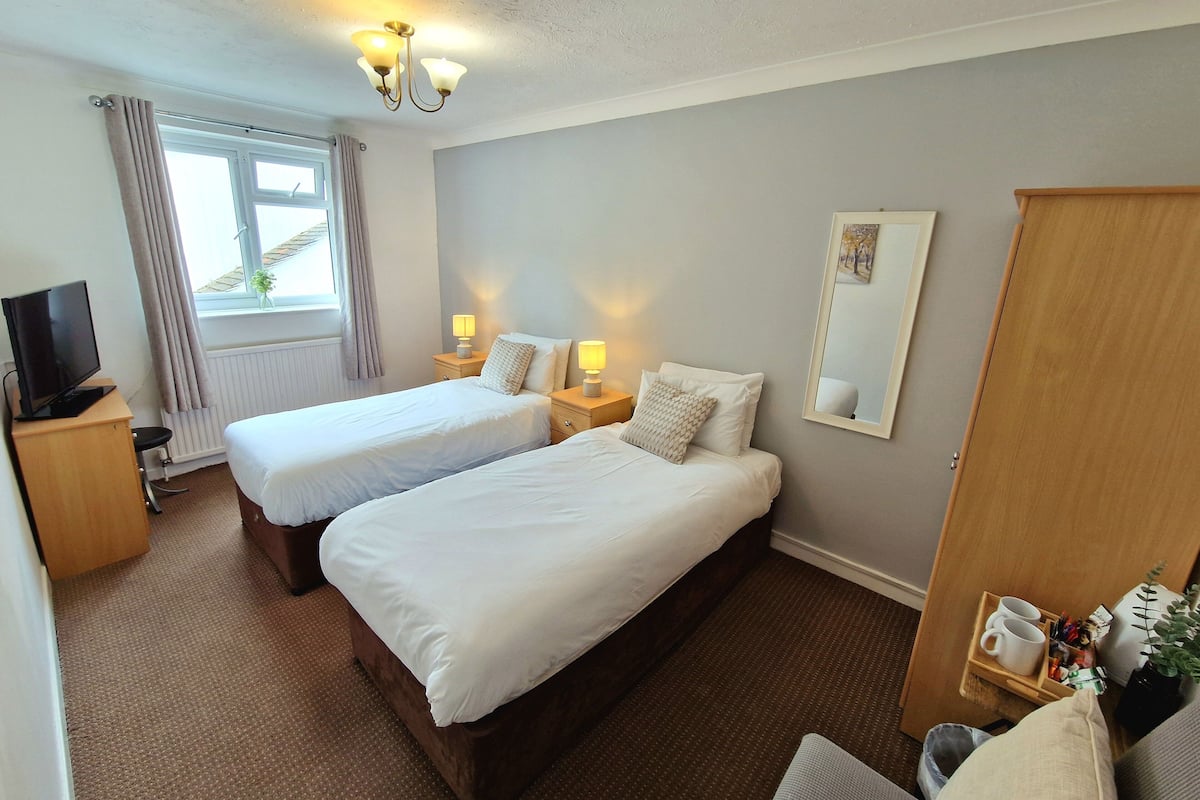 Premium bedding, individually decorated, individually furnished