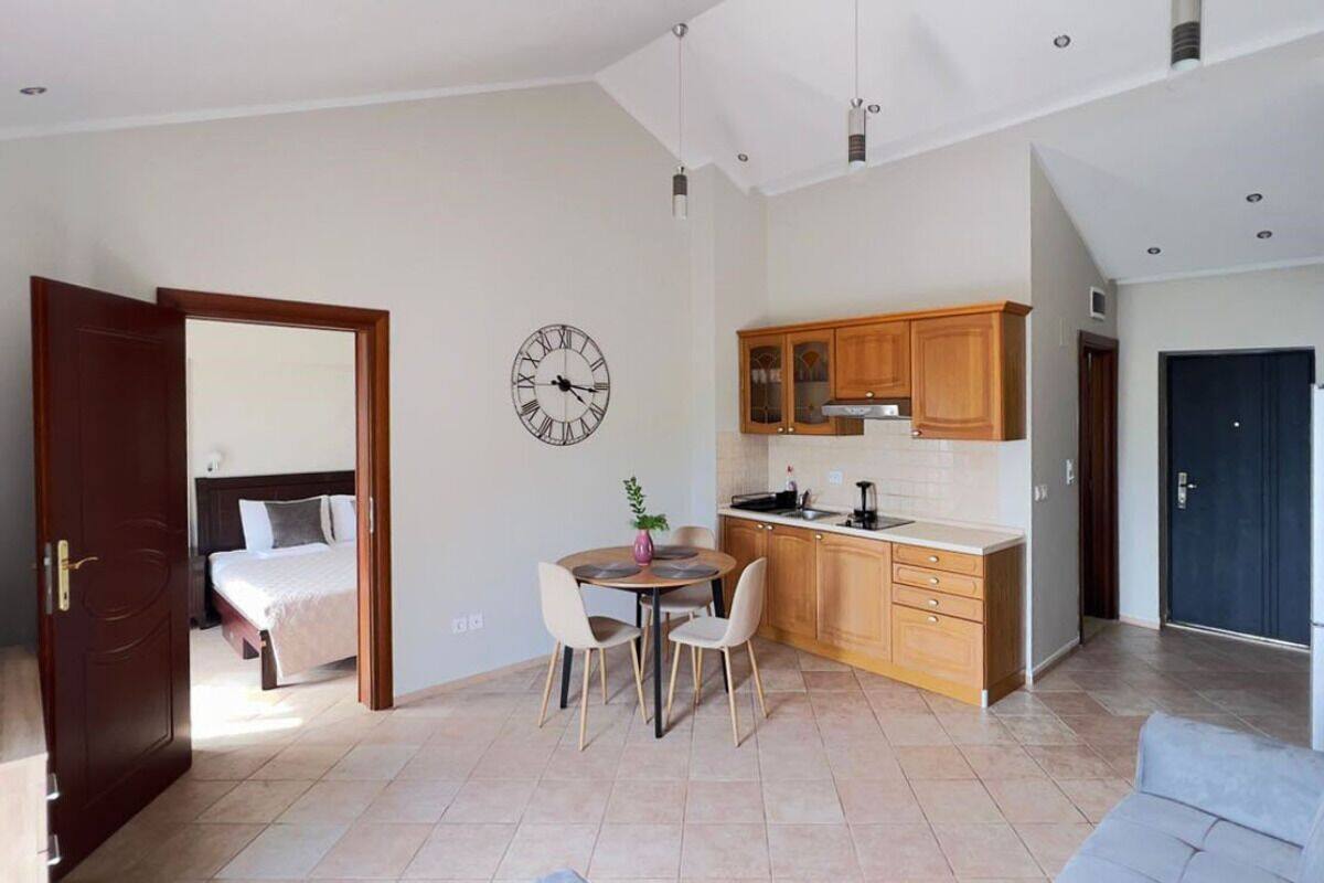 Suite Studio, balcon, vue baie
