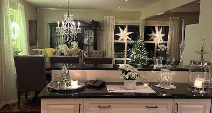 Spacious and cozy house with garden in the center of Svelvik