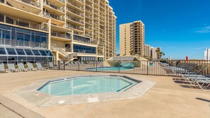 Indoor pool - Beachfront 1BR, Updated with great amenities! (Orange Beach)