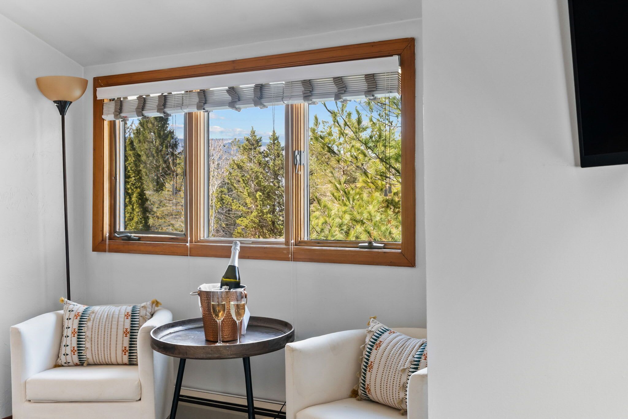 Televisie en een kantoor