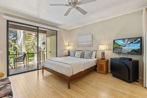 2 bedrooms, iron/ironing board, travel crib, WiFi