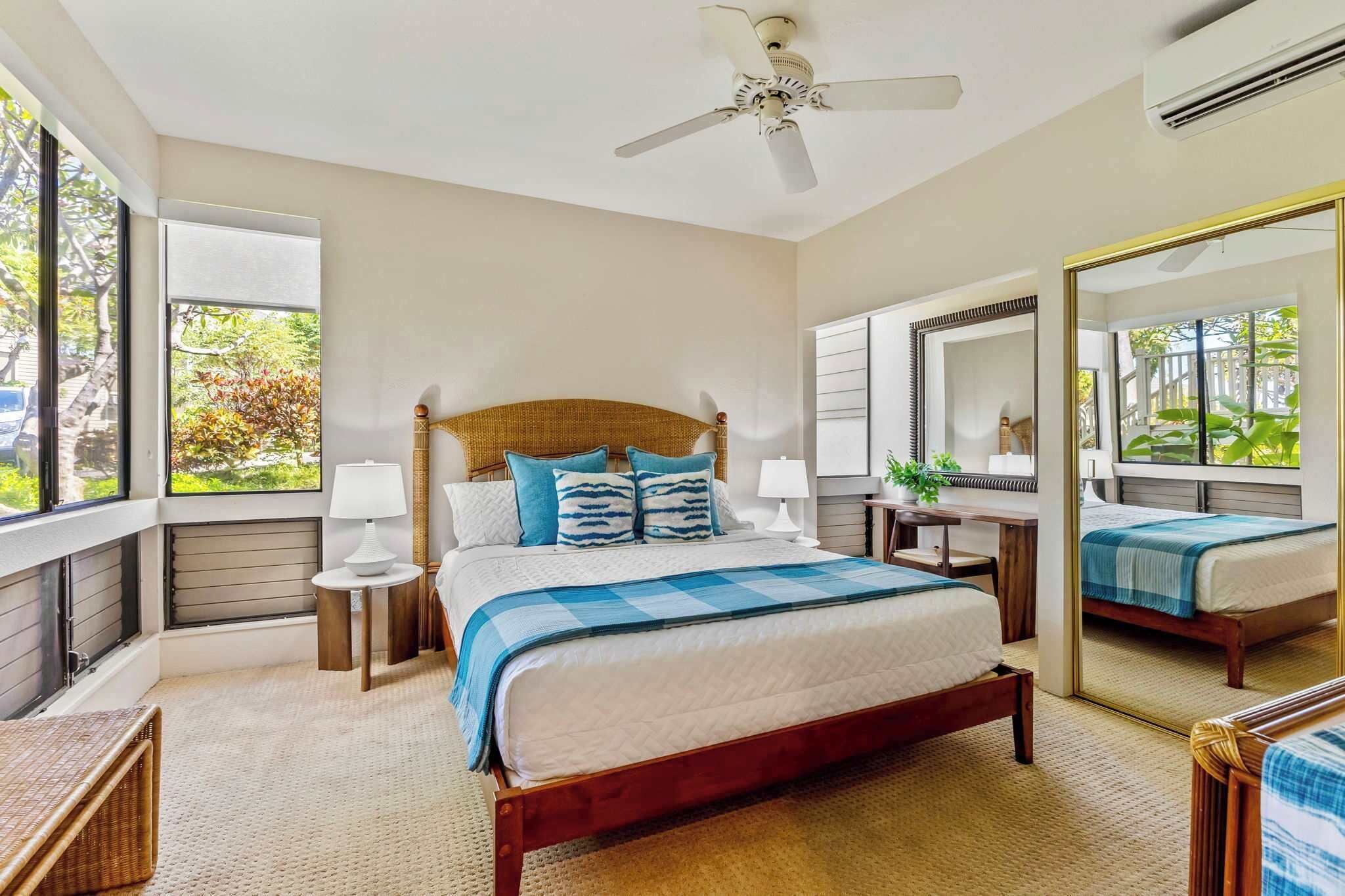 2 bedrooms, iron/ironing board, travel cot, WiFi