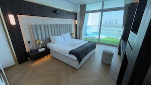 Apartment, Balcony, Beach View | Free WiFi - Highend Azure Stay In Palm Jumeirah (Dubai)