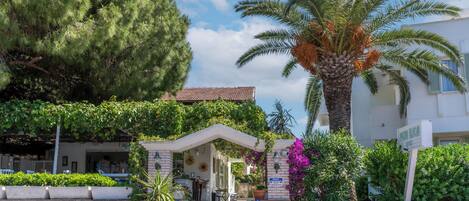 Facciata della struttura