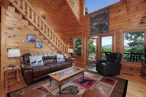 Smart TV, fireplace, video games, table tennis