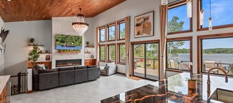 Minocqua Retreat | Lake Views, Hot Tub & Games