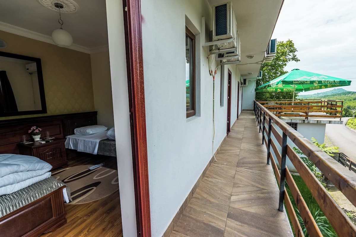 Deluxe Double or Twin Room, Balcony, Mountain View | Blackout drapes, soundproofing, iron/ironing board, free WiFi