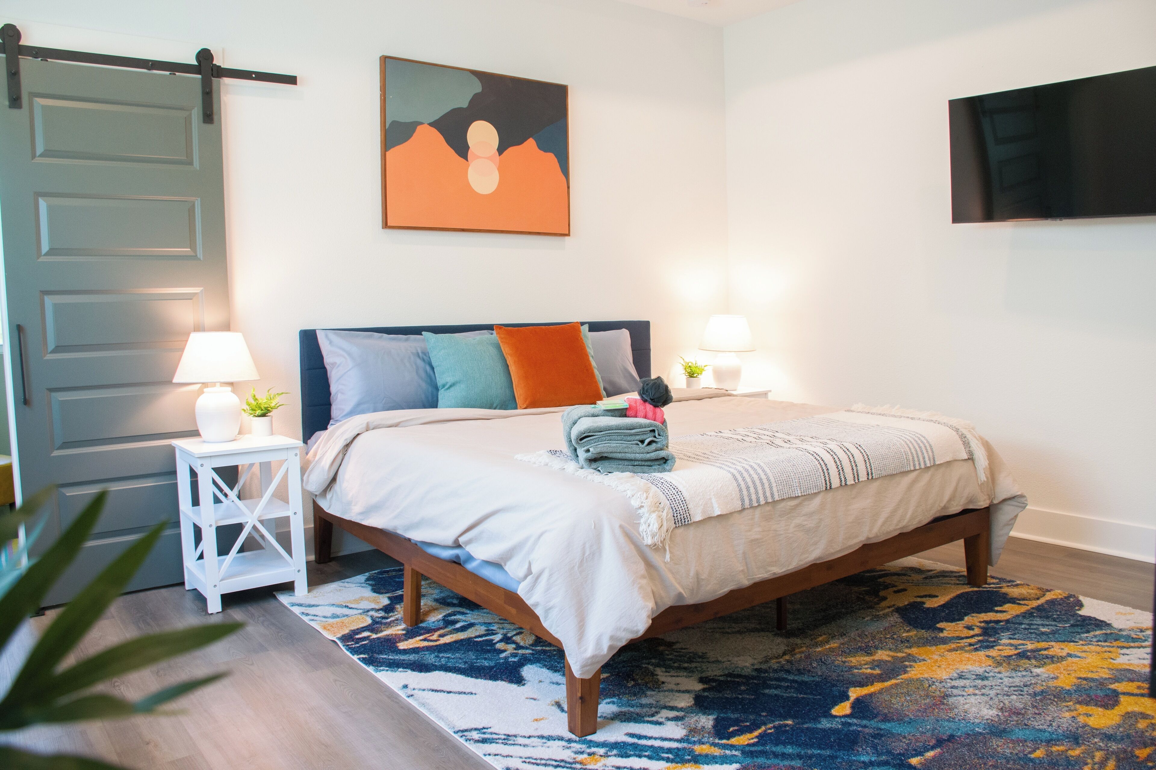 2 Schlafzimmer, Schreibtisch, Bügeleisen/Bügelbrett, kostenloses WLAN