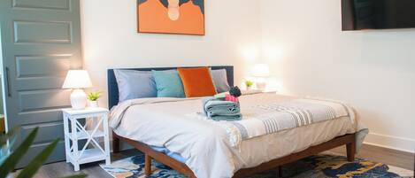 2 Schlafzimmer, Schreibtisch, Bügeleisen/Bügelbrett, kostenloses WLAN