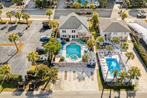 Exterior - Coastin Time 8 BR 6BA, Private Heated Pool & Hot Tub (North Myrtle Beach)