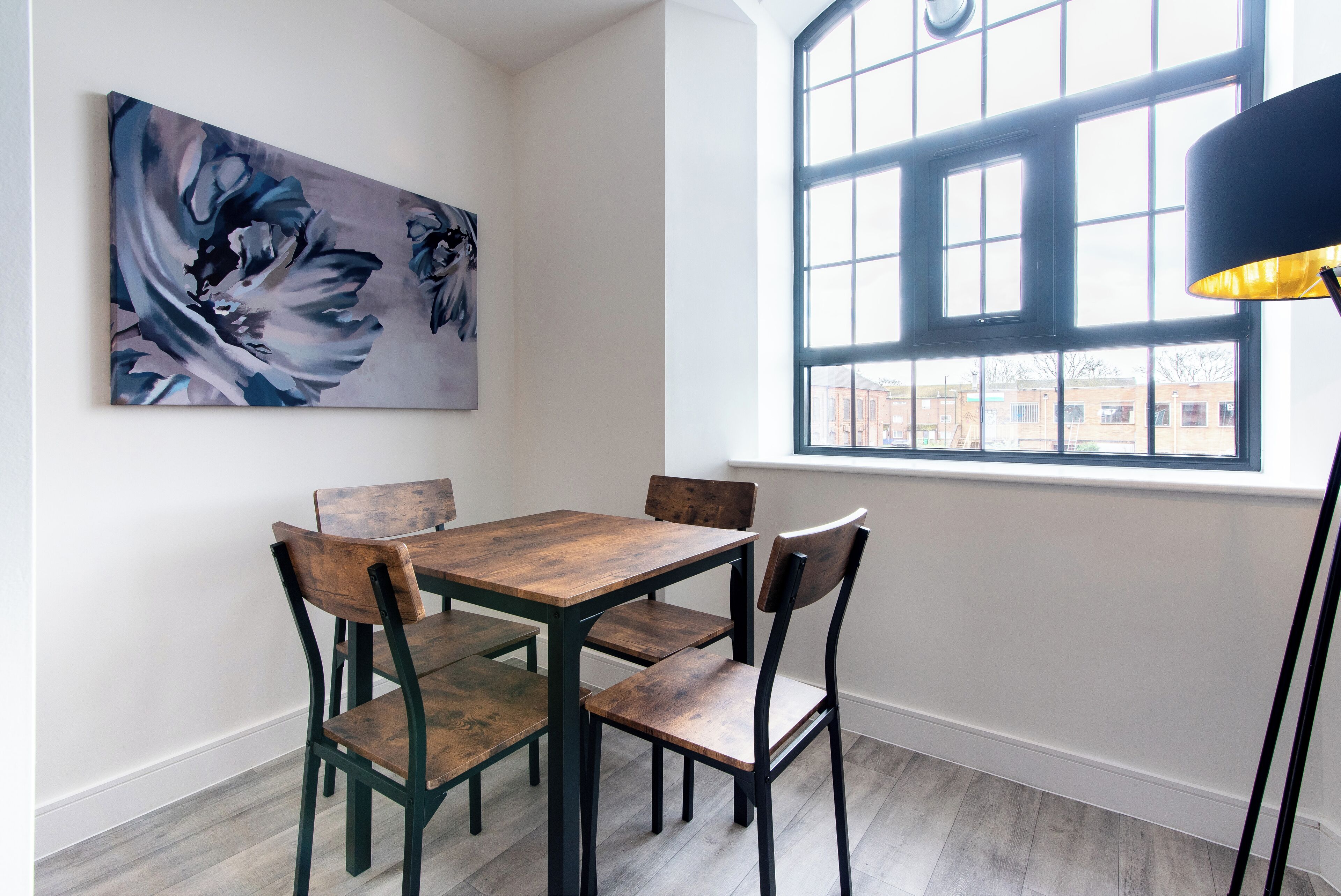Apartment, 1 King Bed with Sofa bed | Dining room