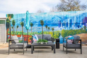 Terrace/patio - Blue Haven | Solar Pool Heat + Parking + Billiards (Long Beach)