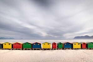 On the beach - Beachfront Bliss at Muizenberg’s Iconic Empire Building (Cape Town)