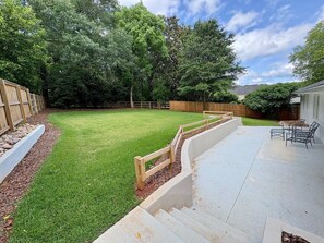 Àrea exterior de l'allotjament