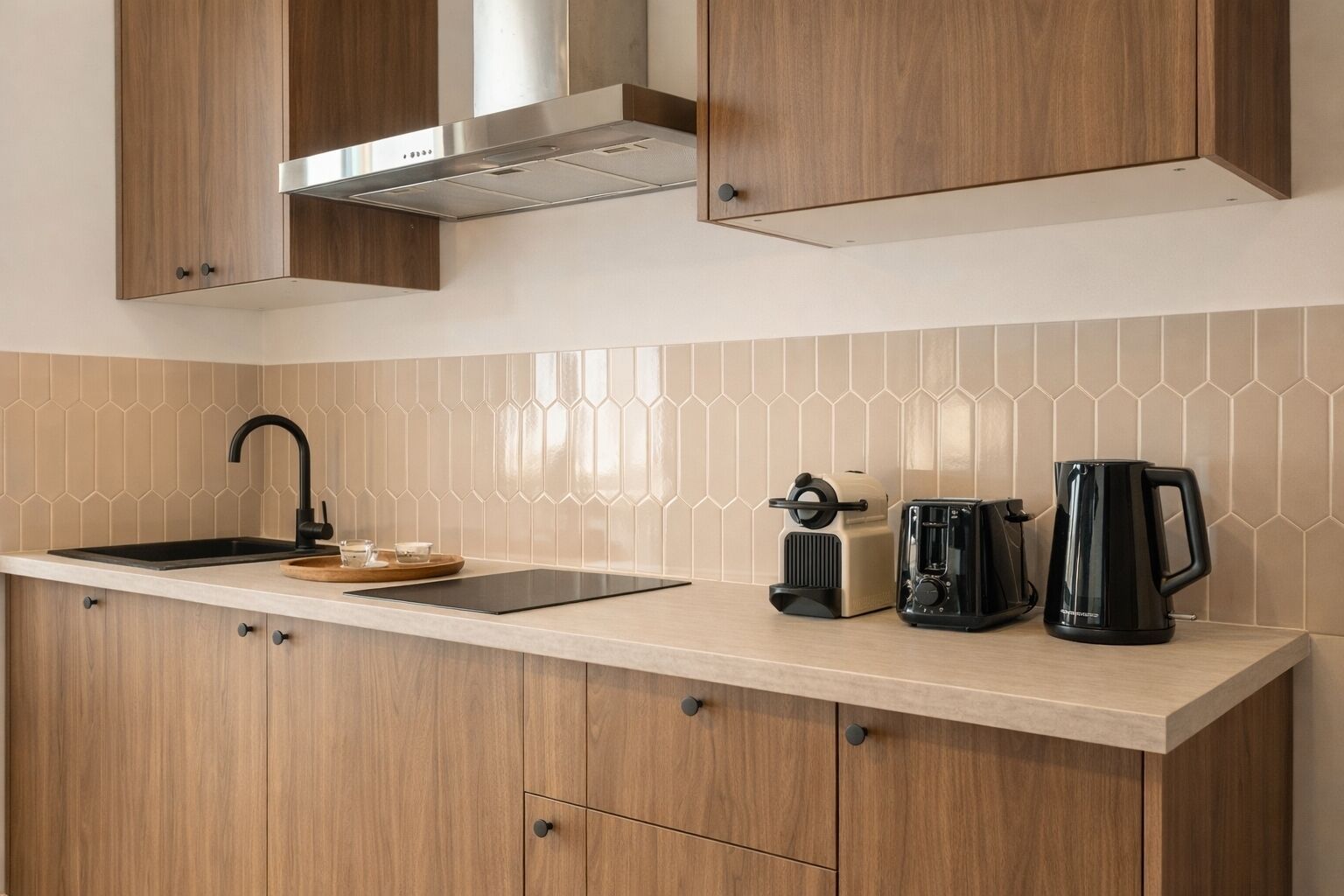 Superior Apartment, Courtyard View | Private kitchen