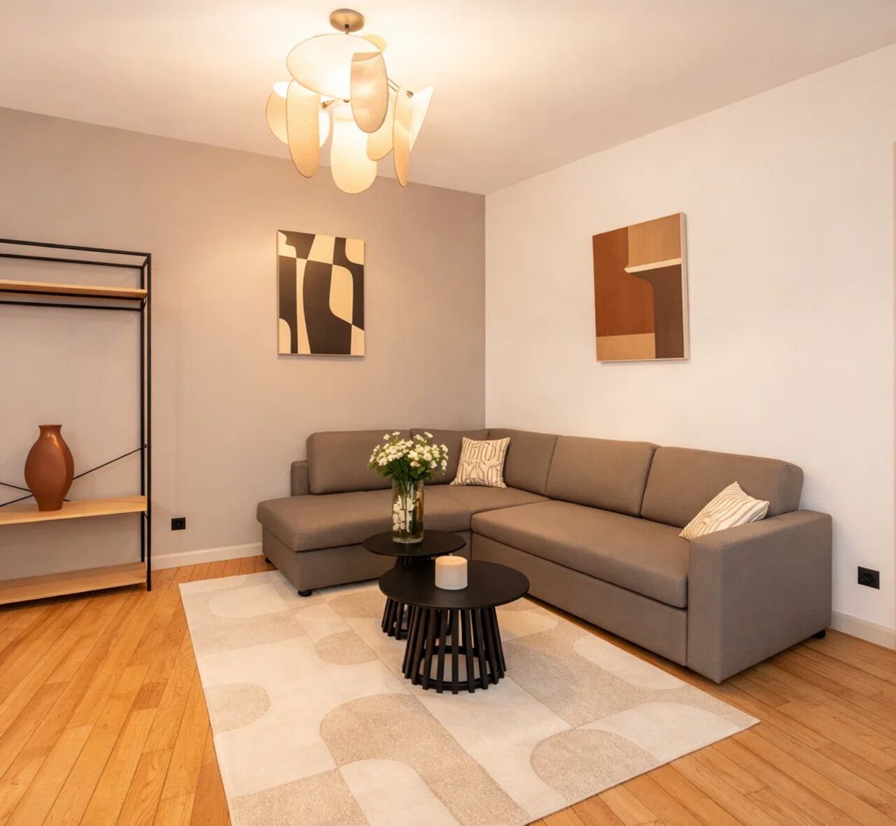 Superior Apartment, Courtyard View | Living area | 80-cm plasma TV with digital channels