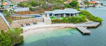 Dolce Vita Beach, Waterfront Bungalow A at Jan Sofat with Private Beach