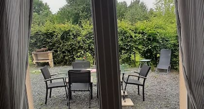 House in the countryside, quiet and restful.