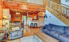 TV, fireplace, DVD player, table tennis