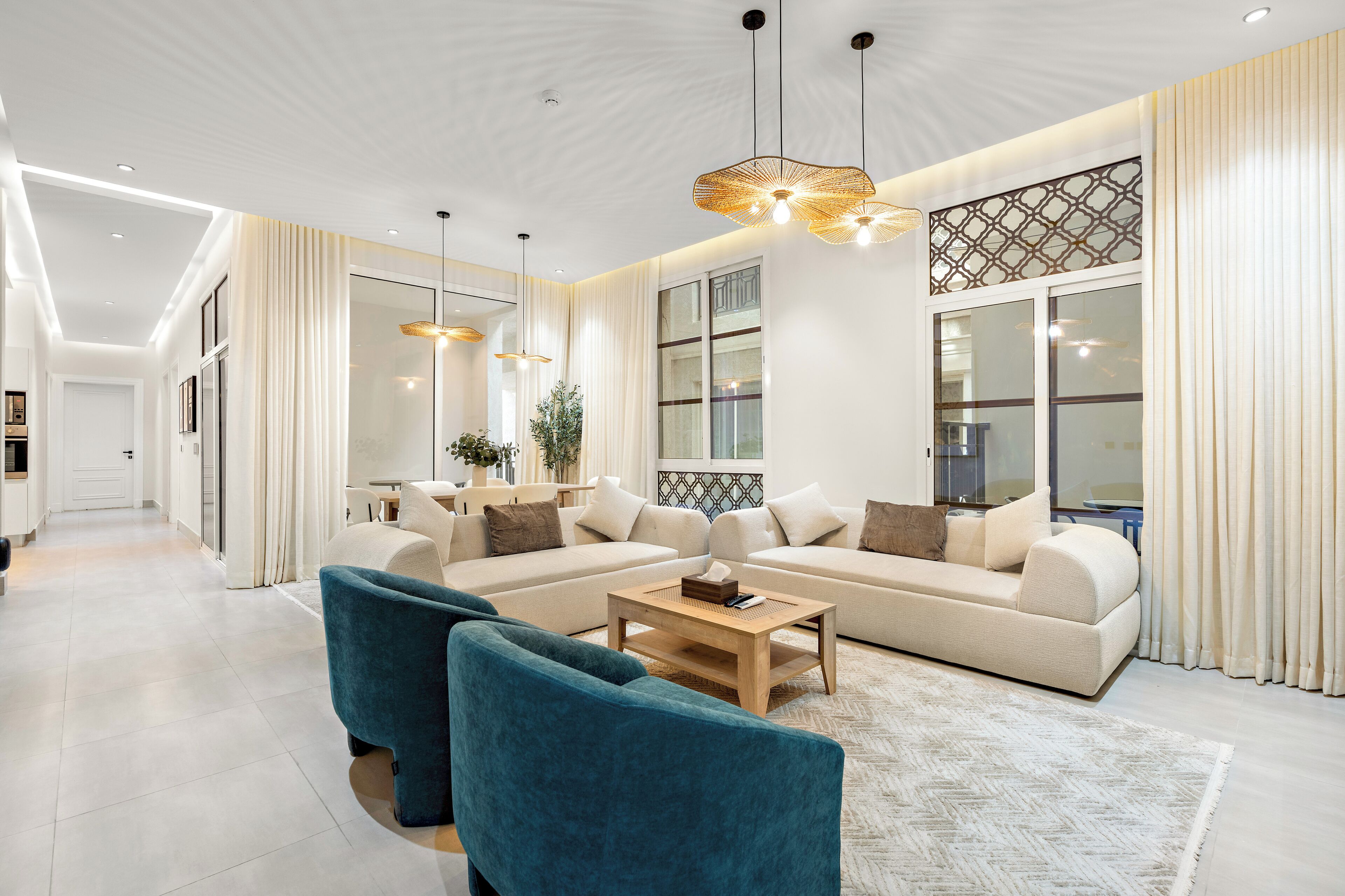 Deluxe Apartment, Balcony | Living area