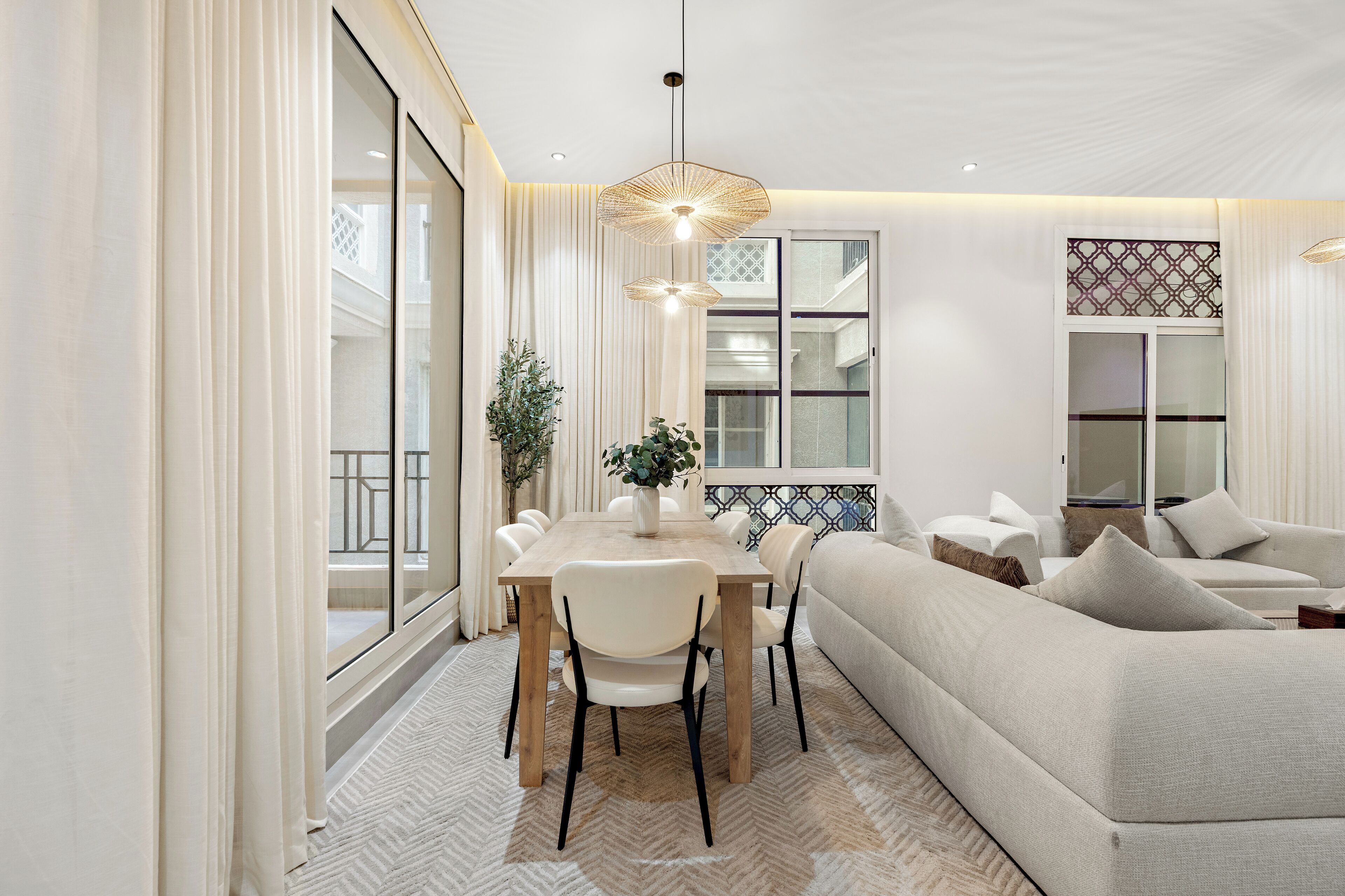 Deluxe Apartment, Balcony | Living area