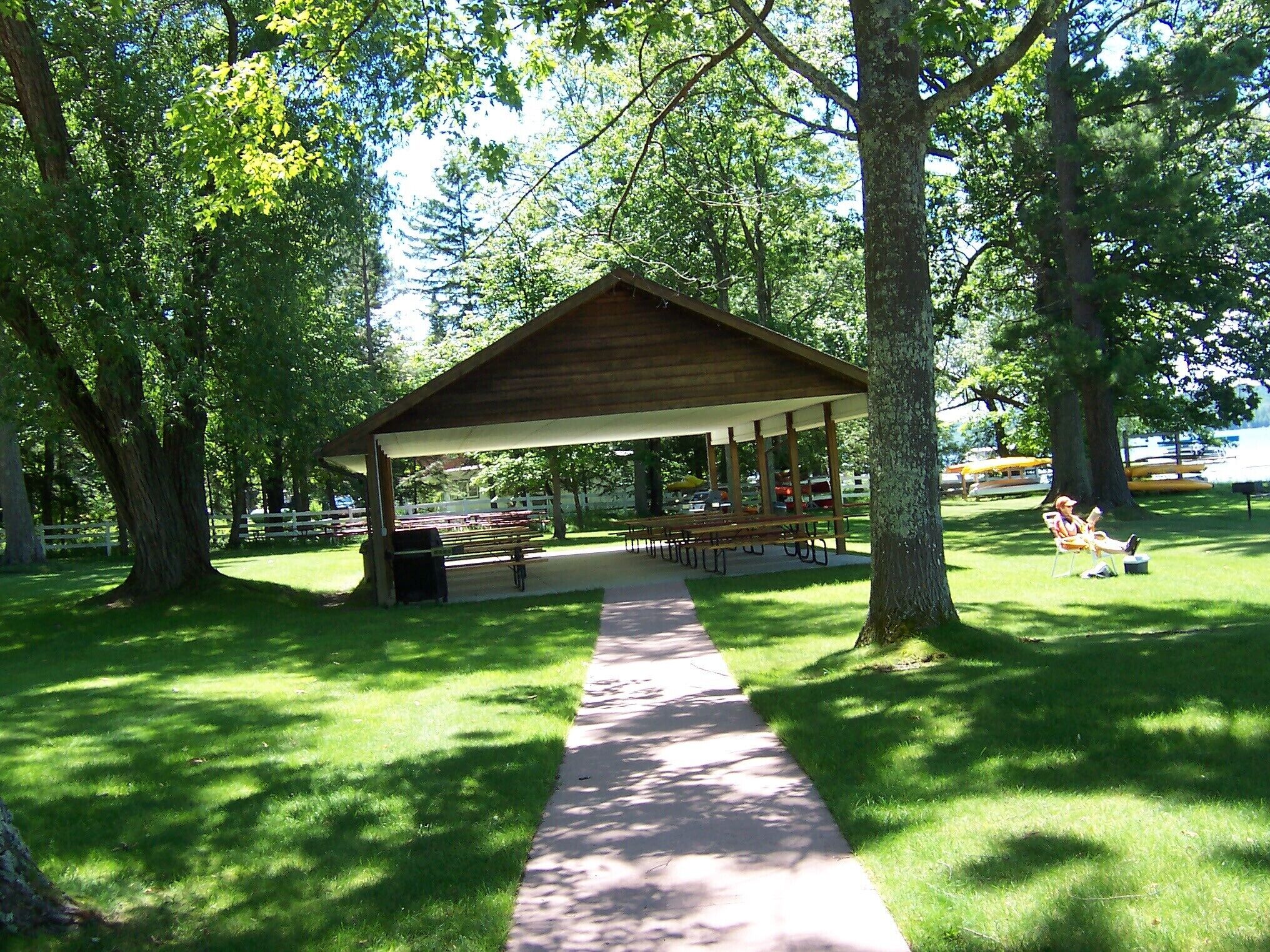 Enceinte de l’hébergement