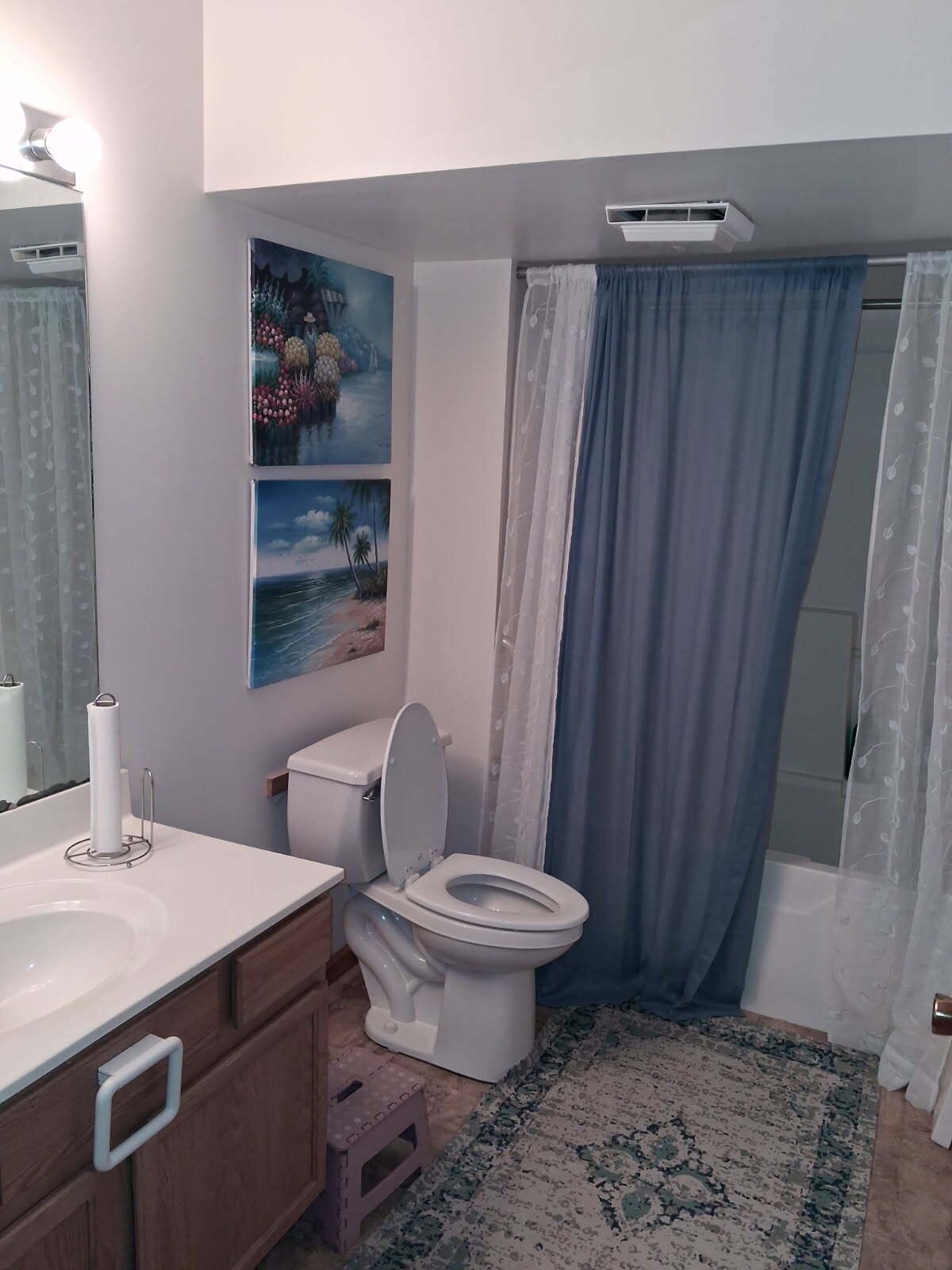 Towels, soap, toilet paper