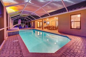 Beheizter Pool