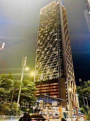 Fassade der Unterkunft