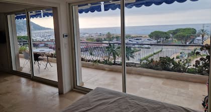 TrĂšs belle vue mer plage Ă 100m. Tout confort. Etat neuf