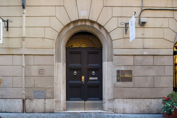 Façade de l’hébergement