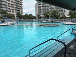 Outdoor pool - Relax at 524 The Havens at Barefoot Golf (North Myrtle Beach)