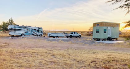 Campsite on Farm Near San Pedro River