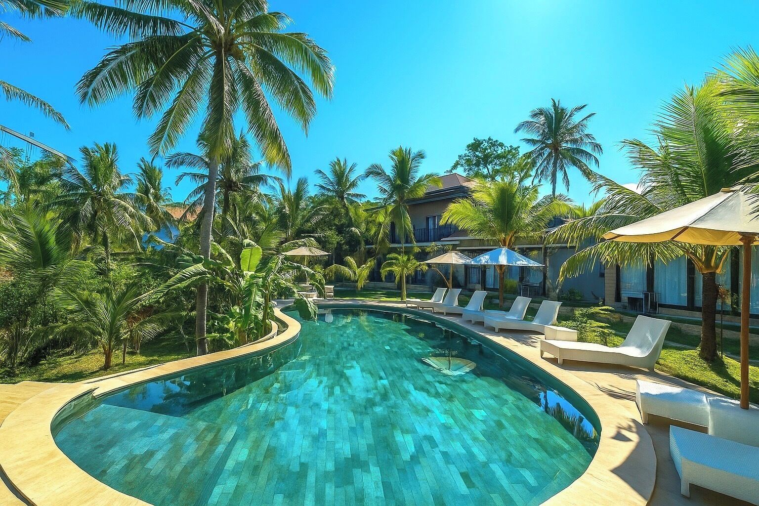 Fassade der Unterkunft