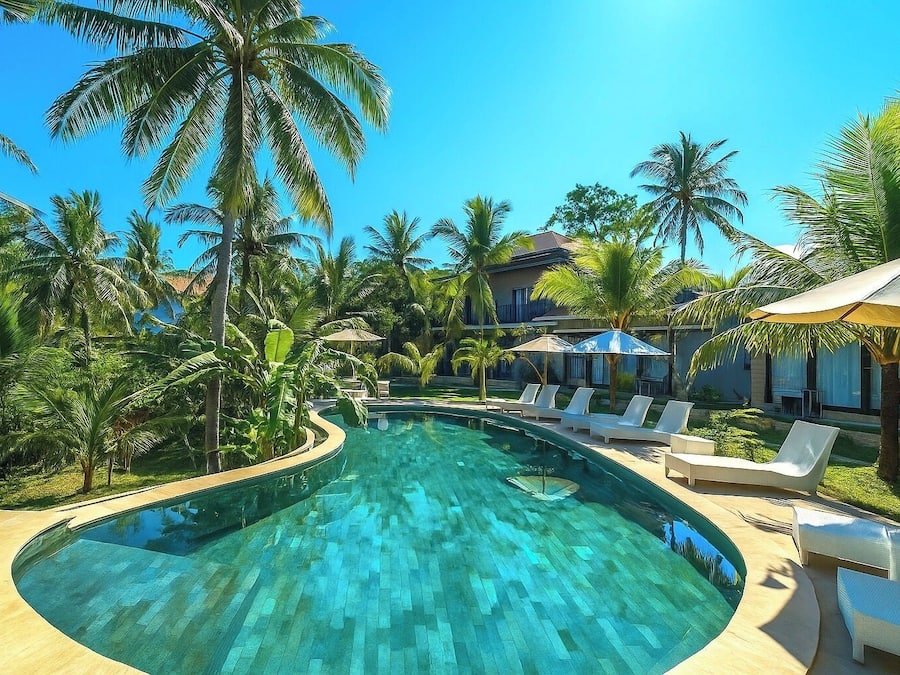 Fachada de la propiedad