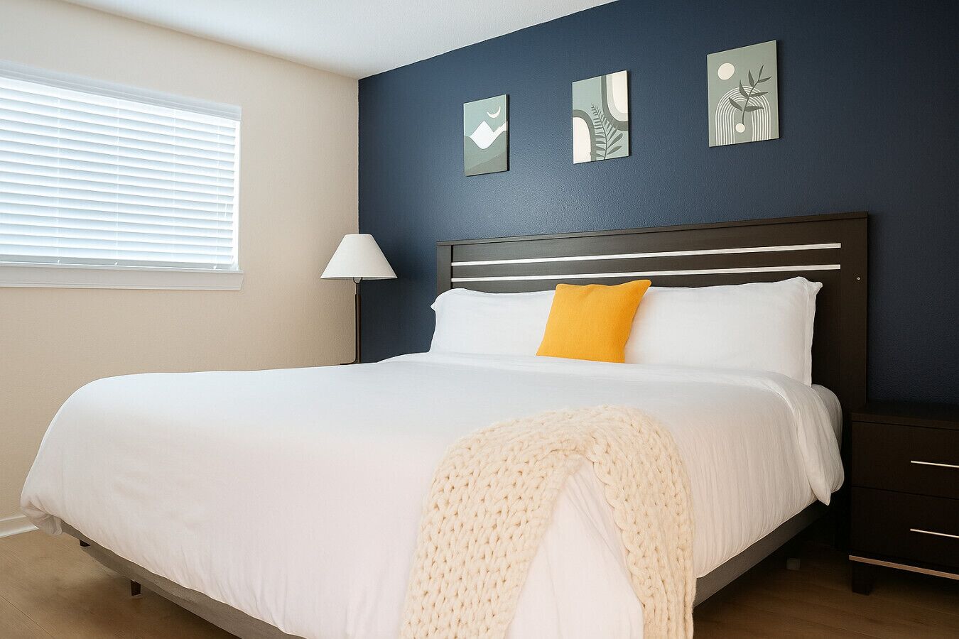 1 bedroom, WiFi, bed sheets