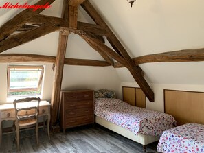 3 bedrooms, in-room safe, iron/ironing board, travel cot - Michelangelo at our 'Clos Lussault' near Amboise in the Loire Valley (Lussault-sur-Loire)
