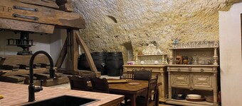 Michelangelo at our 'Clos Lussault' near Amboise in the Loire Valley