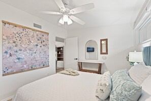 3 bedrooms, iron/ironing board, travel cot, WiFi